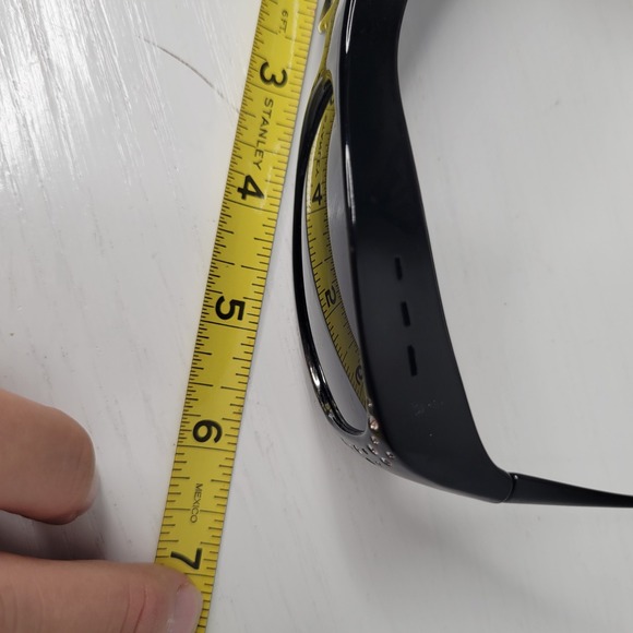 Piranha Black Sunglasses Rhinestone Embellished Women's Fashion Eyewear 50s Vibe - Picture 6 of 8